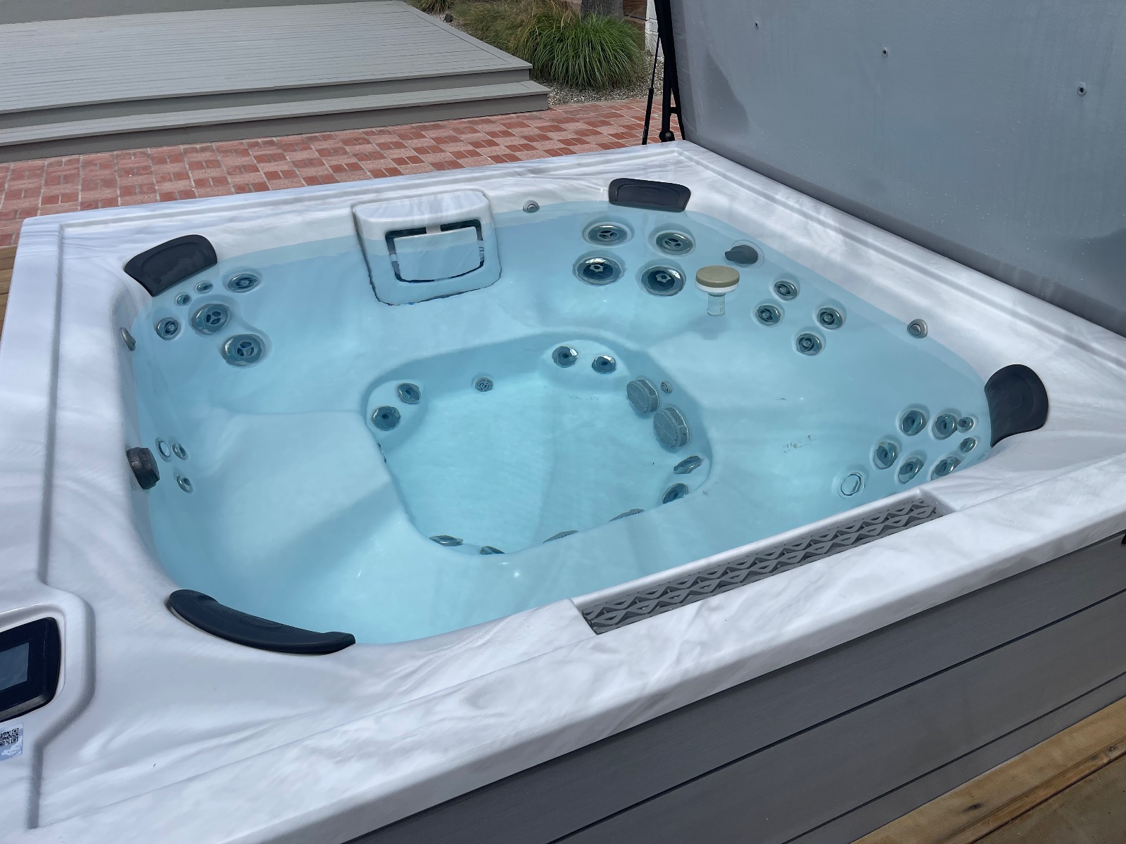 Cold plunge restored to pristine condition with crystal-clear water after quarterly deep clean — The Cold Standard