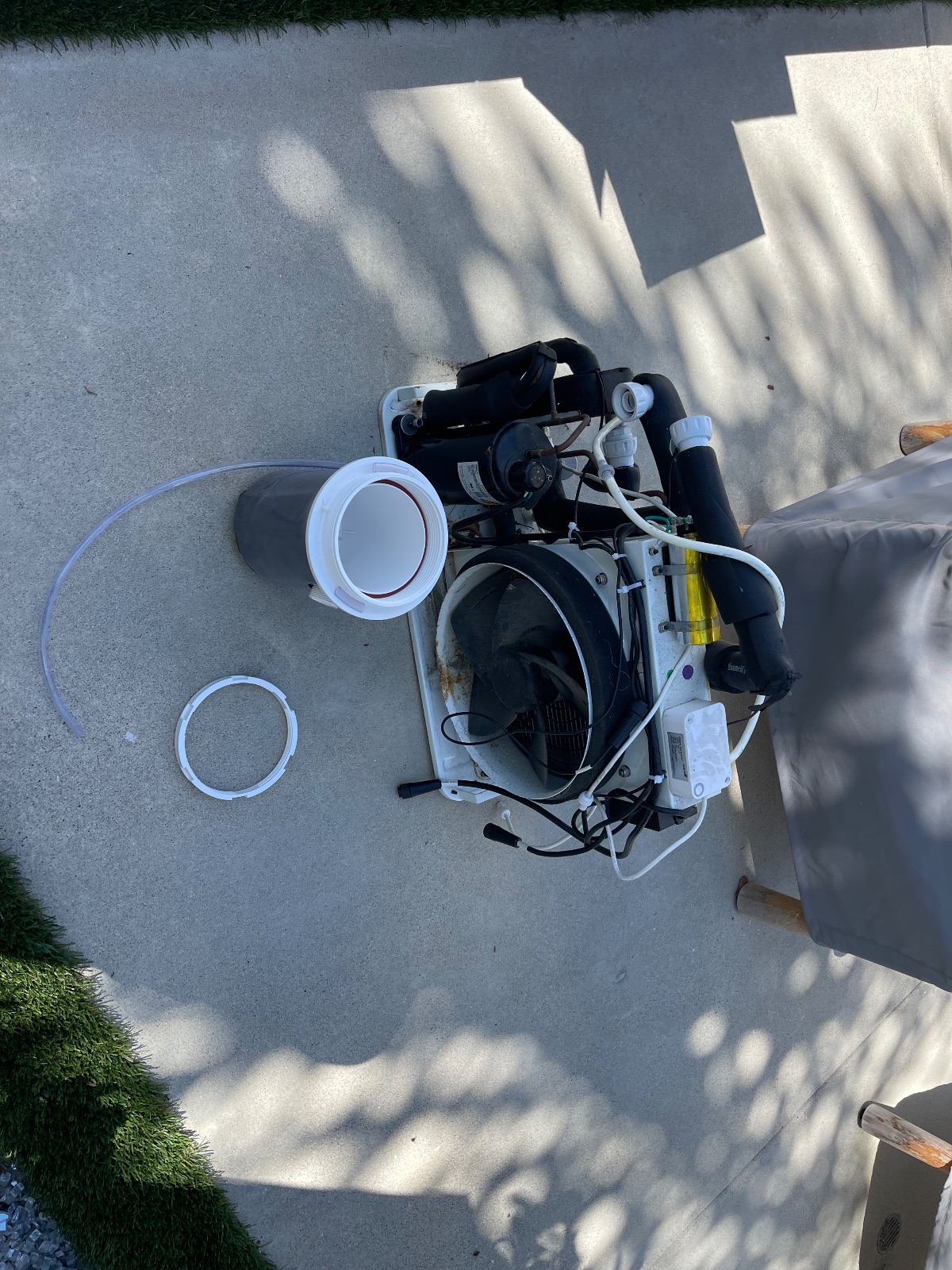 Cold plunge restored and holding temperature after chiller rebuild — The Cold Standard
